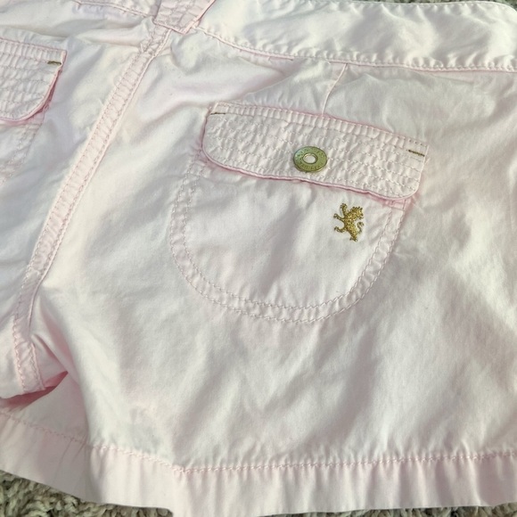 Express Vintage Low Rise Light Pink Cotton Chino Shorts Pockets Size 2 Women’s - Picture 8 of 8